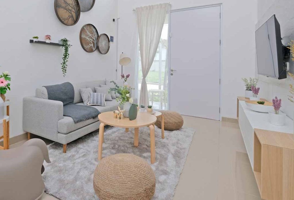 Inspirasi Ruang Tamu Estetik untuk Rumah Subsidi